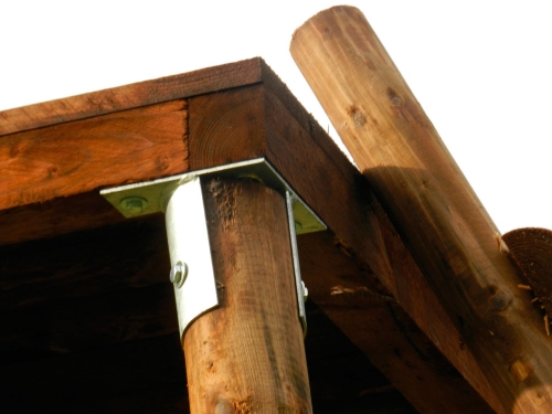 Montagehülsen für 10er Rundhölzer