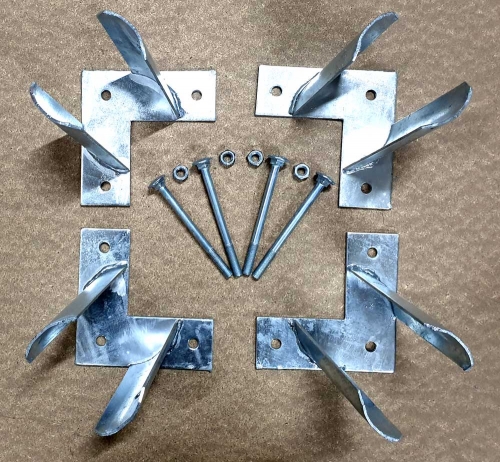 Montagehülsen für 10er Rundhölzer