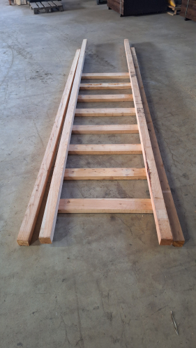 Ansitzdrückjagdleiter 4m Lärche