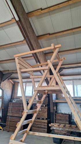 Ansitzdrückjagdleiter 4m Lärche