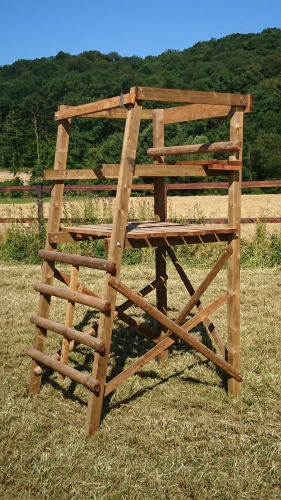 Drückjagdbock 2-Sitzer 2,40m