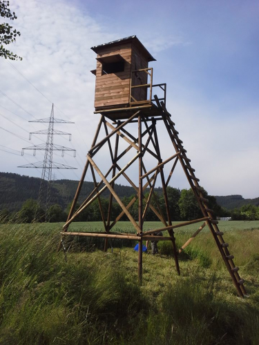 Unterbau 5m mit Vorbau und Geländer- 1 Unterbau -> nur die Selbstabholung
