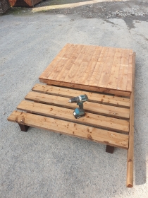 Unterbau 3,50m hoch- passend für unsere Kanzeln