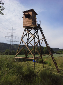 Unterbau 5m mit Vorbau und Geländer- 1 Unterbau -> nur die Selbstabholung